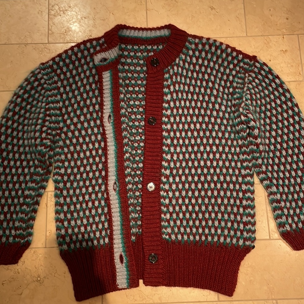 Marni wool cardigan, perfect condition, worn 1x, oversized and gorgeous,… - Picture 4 of 7